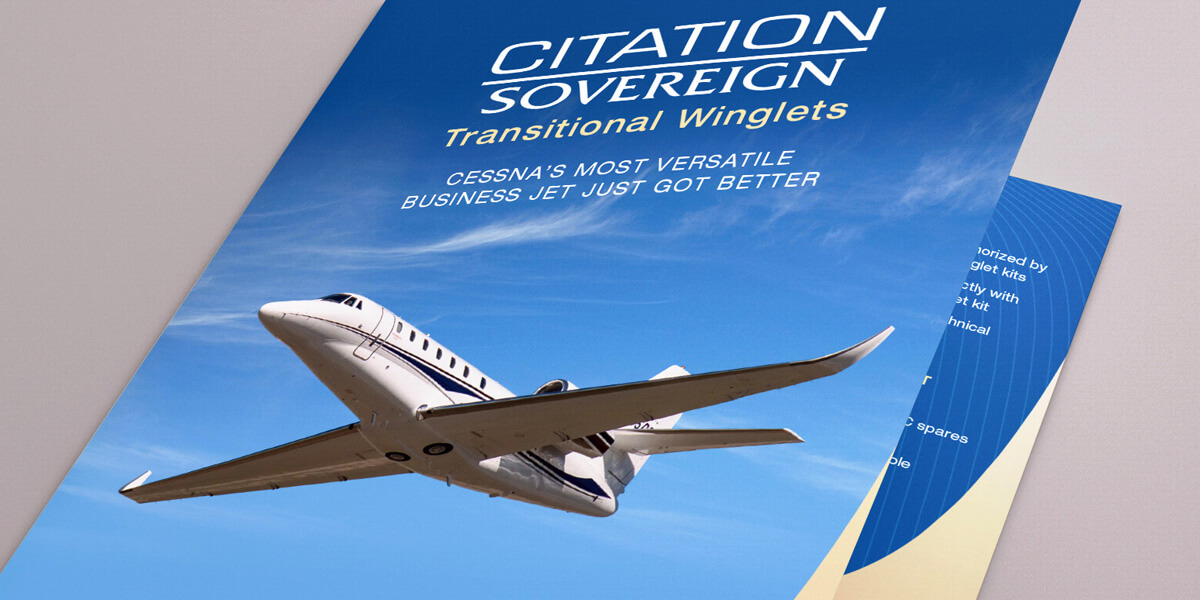 Winglet Technology Citation Sovereign Brochure Studio928