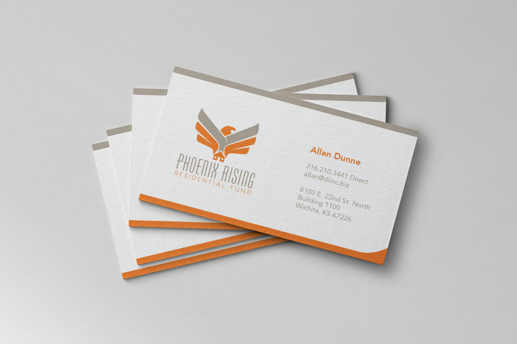 phoenix rising business card